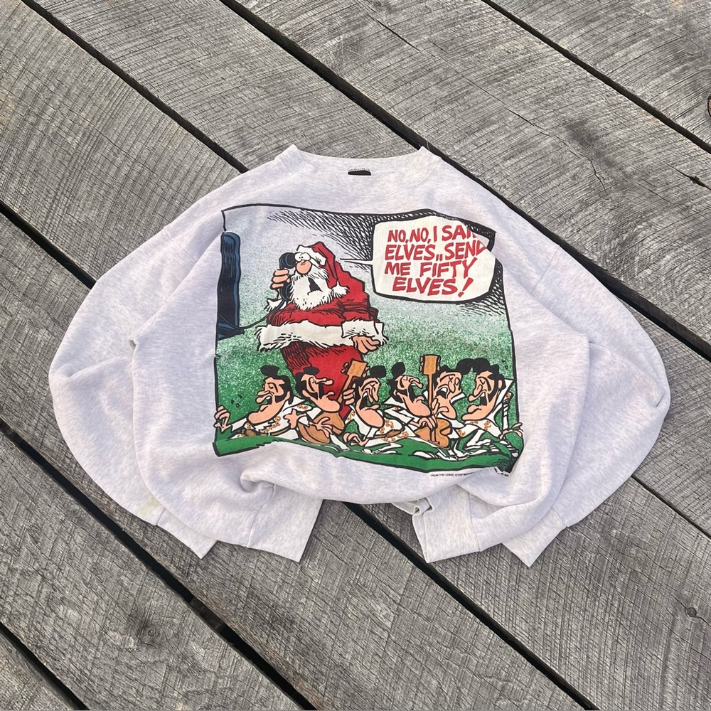 Vintage 1994 Comic Elvis Sweatshirt